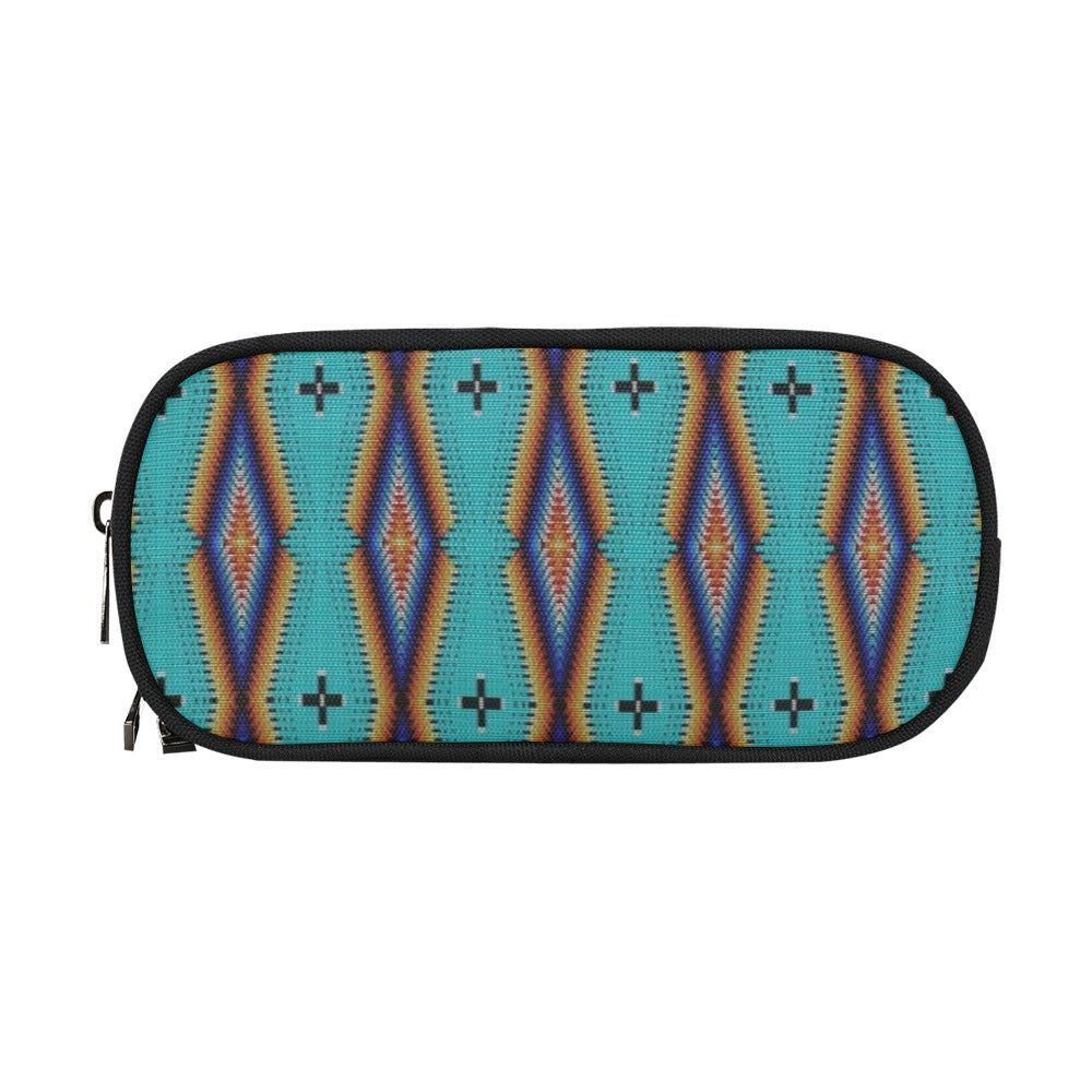 Diamond in the Bluff Turquoise Pencil Pouch