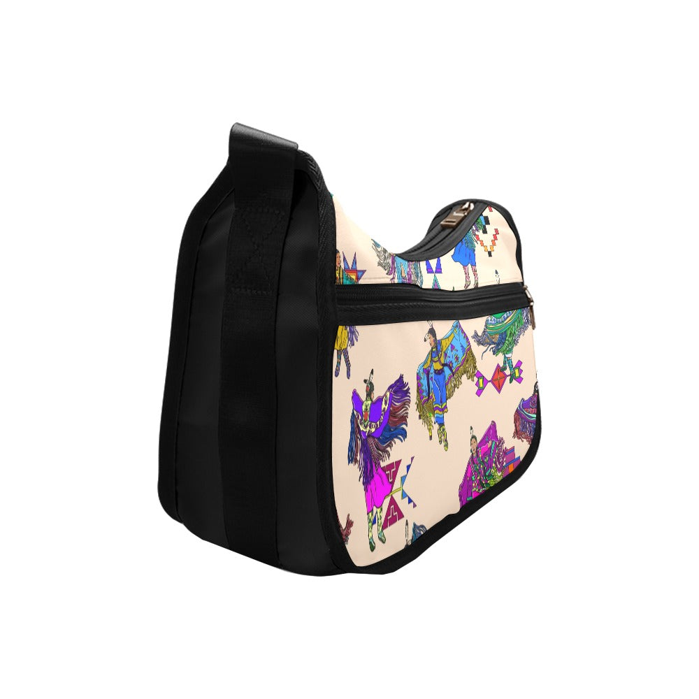 Women's Fancy Dancers Muslin Crossbody Bag