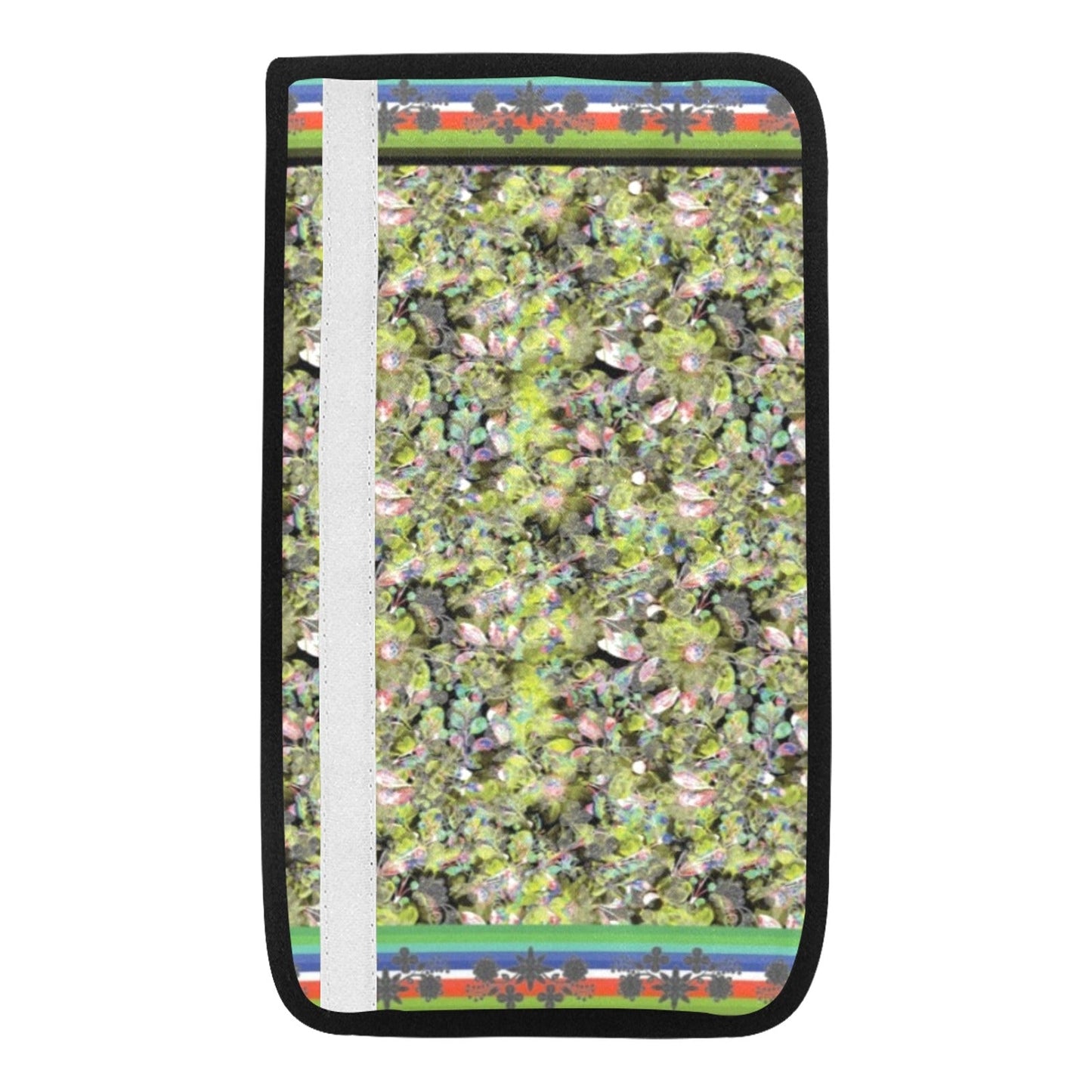 Culture in Nature Green Leaf Car Seat Belt Cover