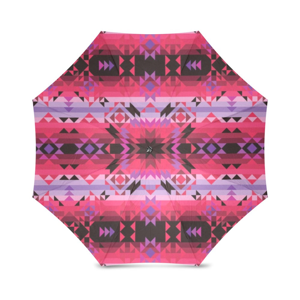 Red Star Foldable Umbrella