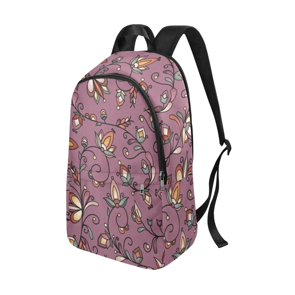 Burnt Sky Petals Magenta Backpack