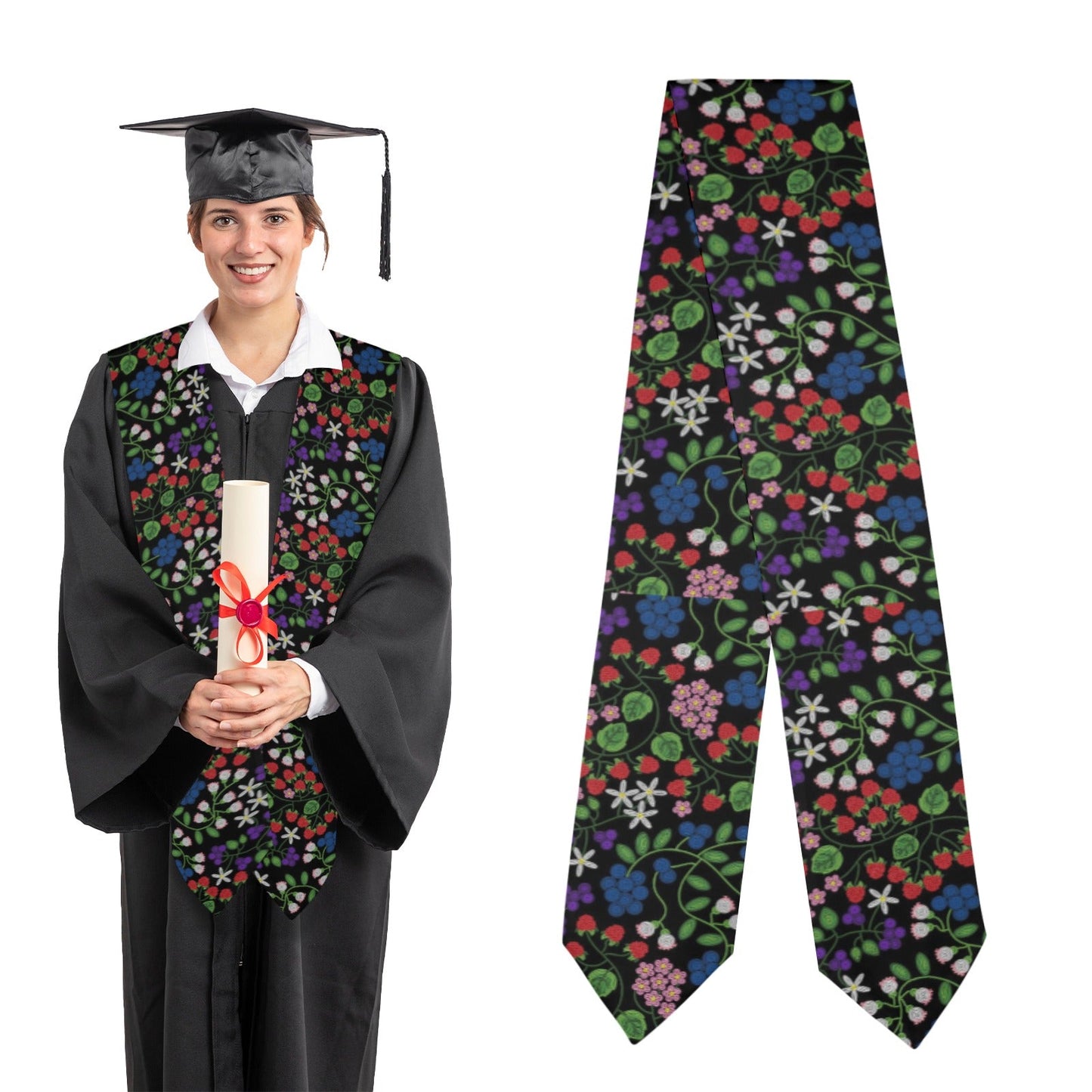 Takwakin Harvest Midnight Graduation Stole