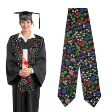 Load image into Gallery viewer, Takwakin Harvest Midnight Graduation Stole
