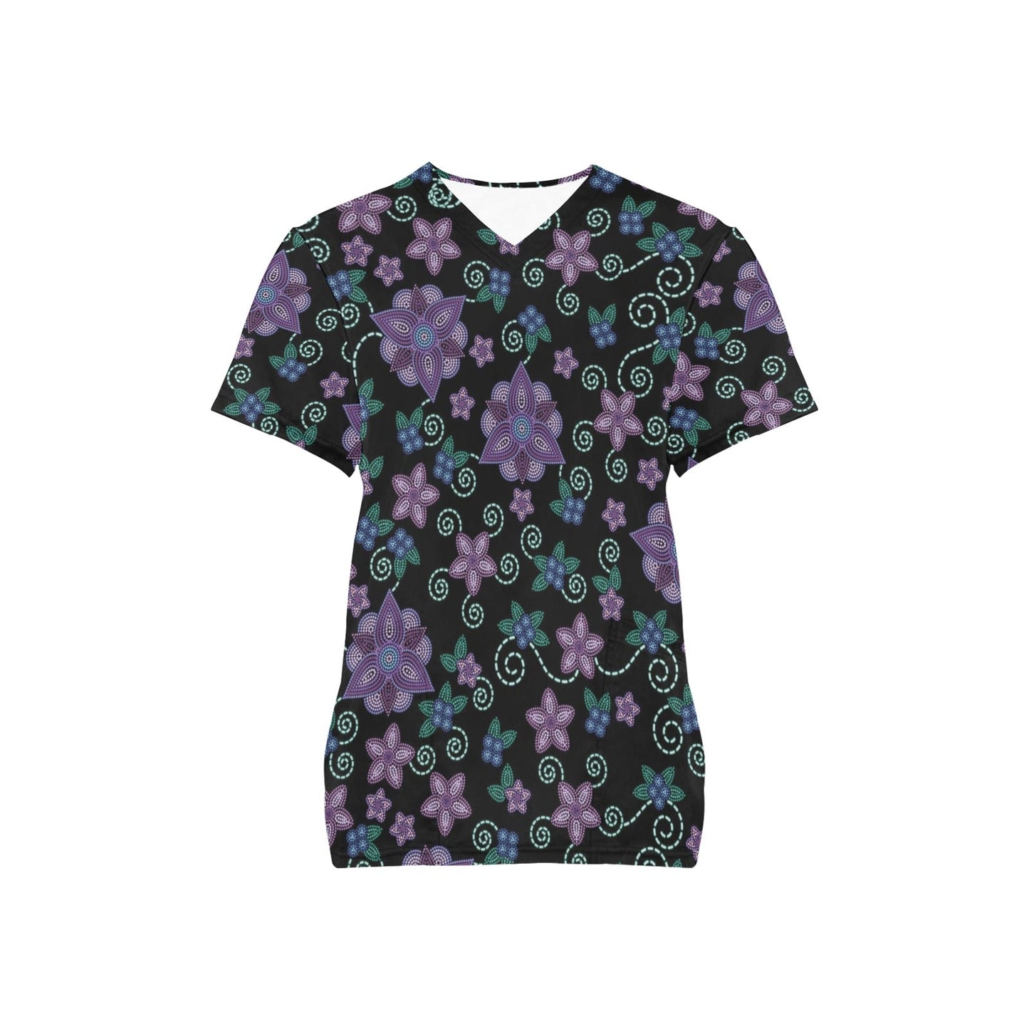 Berry Picking Scrub Top