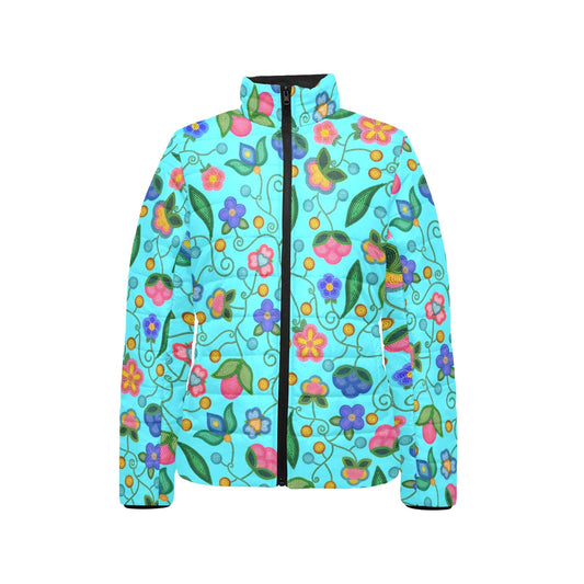 Skyberry Serenade Sky Stand Collar Jacket