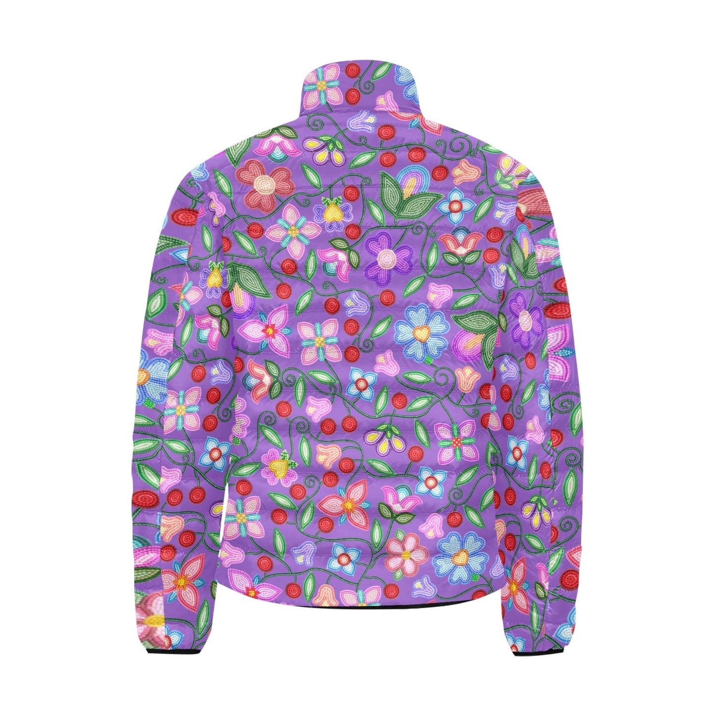 Petal Harmony Lavender Padded Jacket