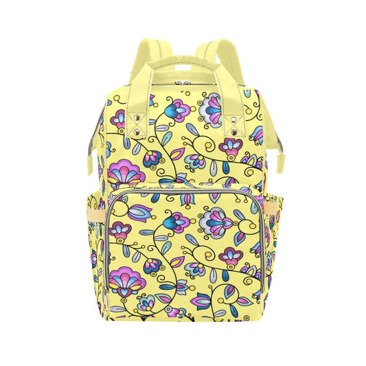 Autumn Bundle Blessing Yellow Multi-Function Diaper Backpack/Diaper Bag