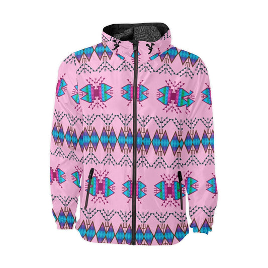 Sacred Trust Carnation Men's Windbreaker