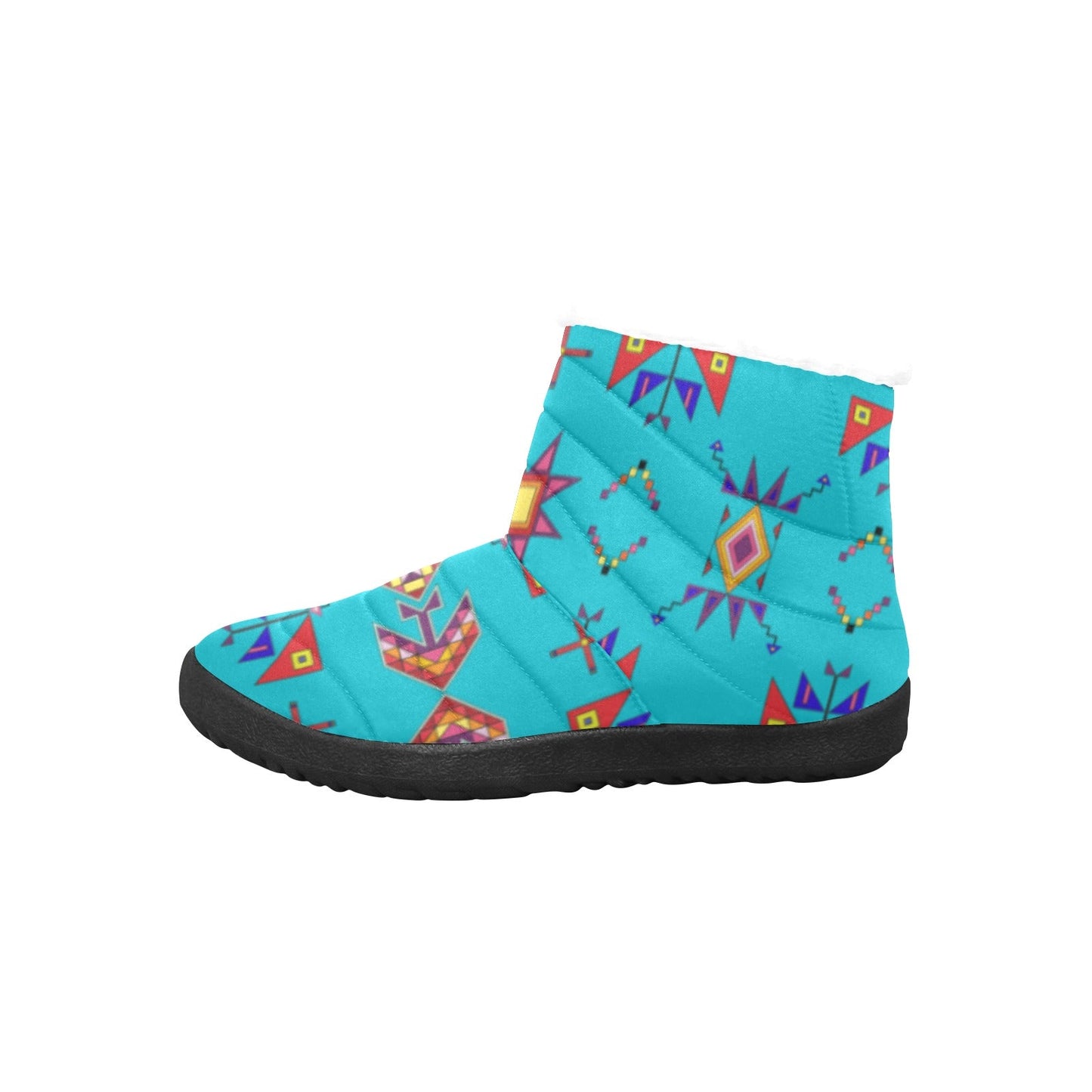 Scattered Generations Turquoise Women's Padded Winter Boot