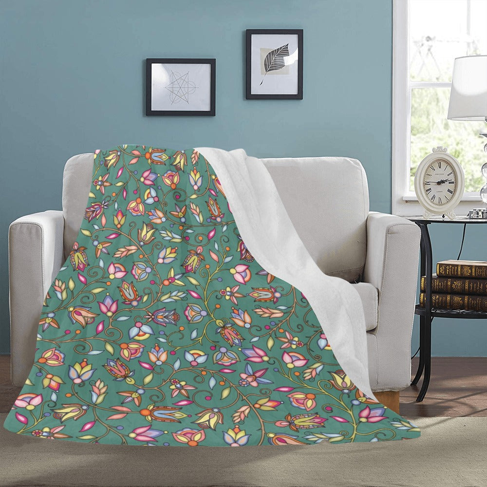 Buffalo Bloom Pond Reflection X-Large Micro Fleece Blanket