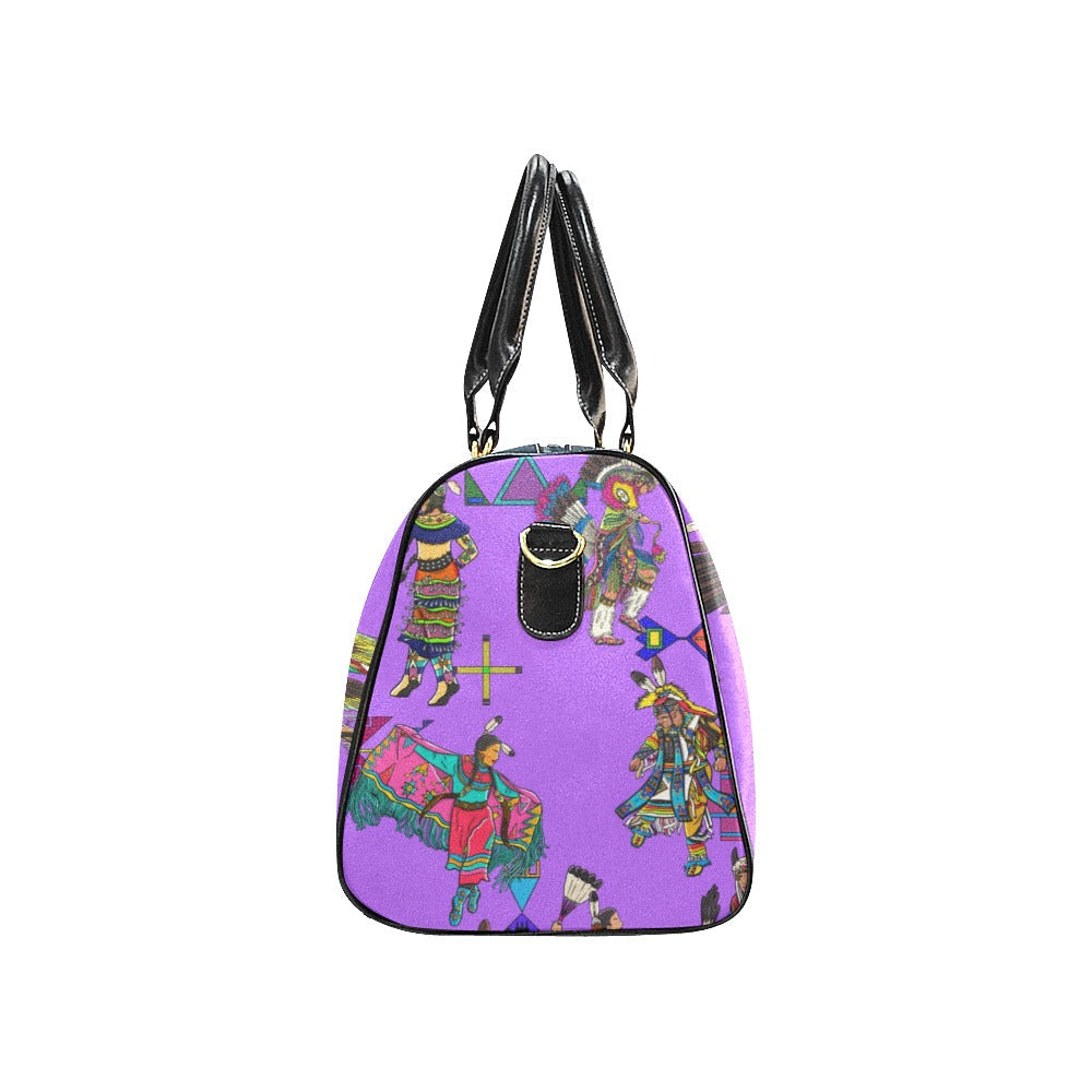 Grand Entry Dancers Purple Small Travel Bag