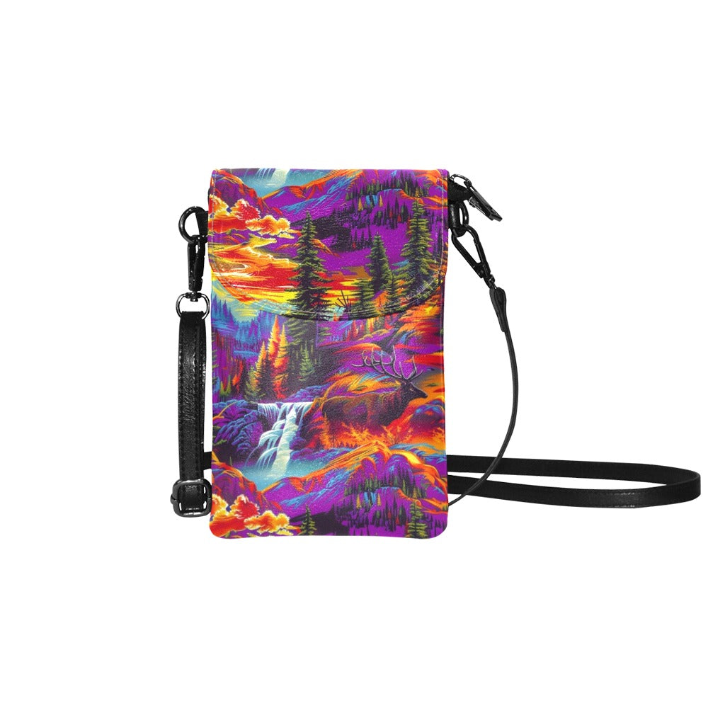 Elk Camo Small Cell Phone Purse