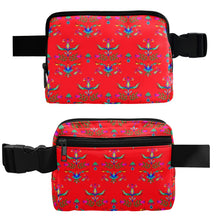 Load image into Gallery viewer, Dakota Damask Red Belt Bag
