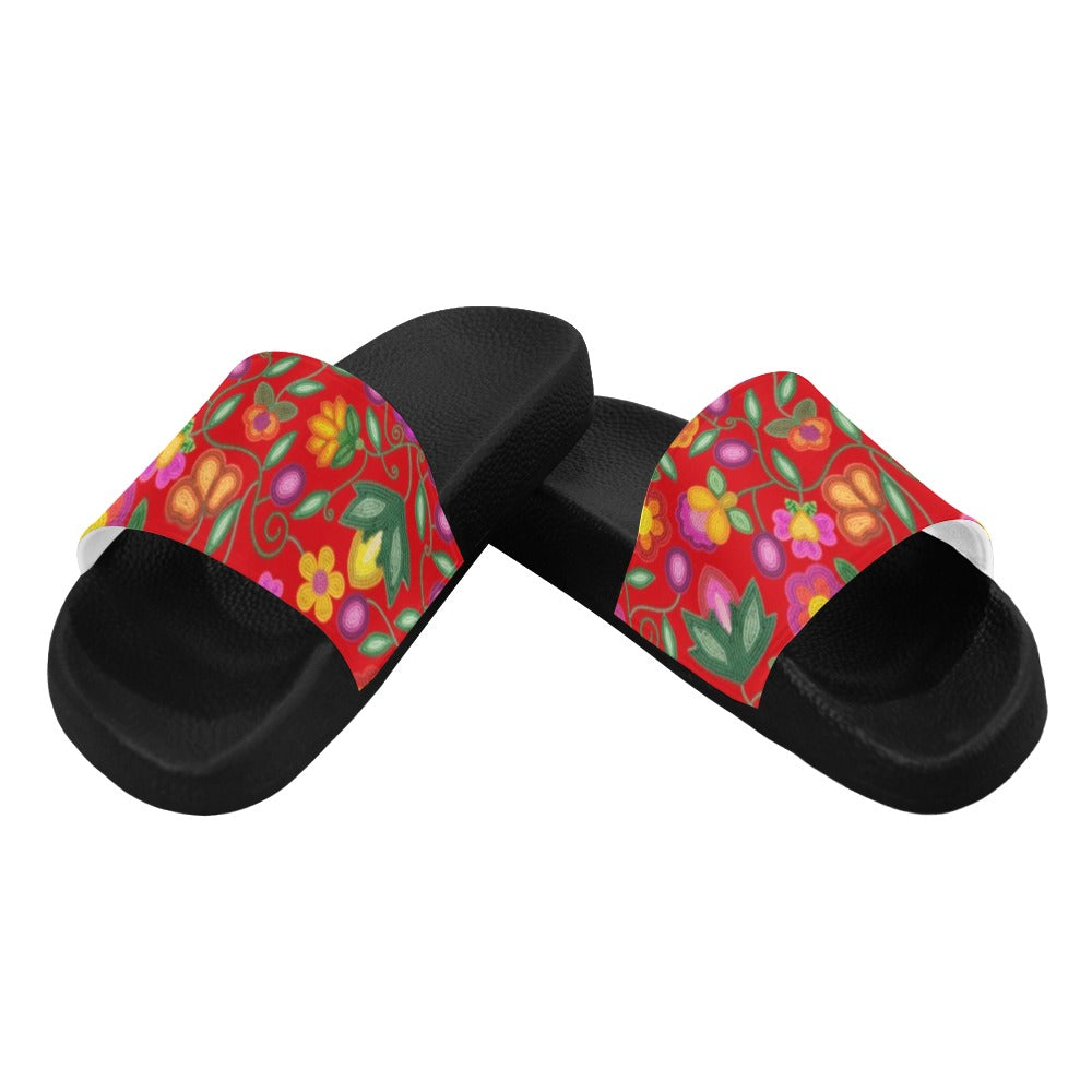 Boreal Bounty Red Women's Slide Sandals