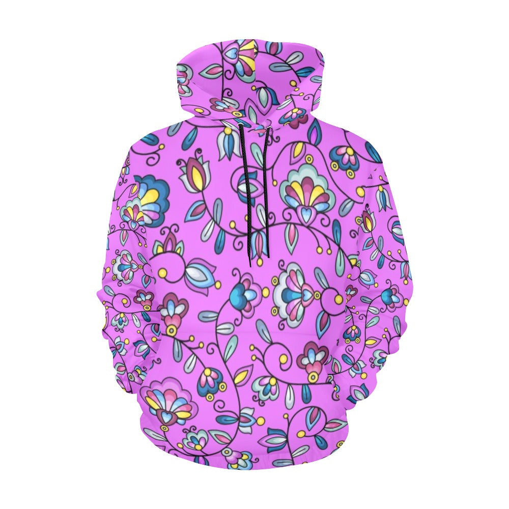 Autumn Bundle Blessing Purple Hoodie for Women (USA Size)