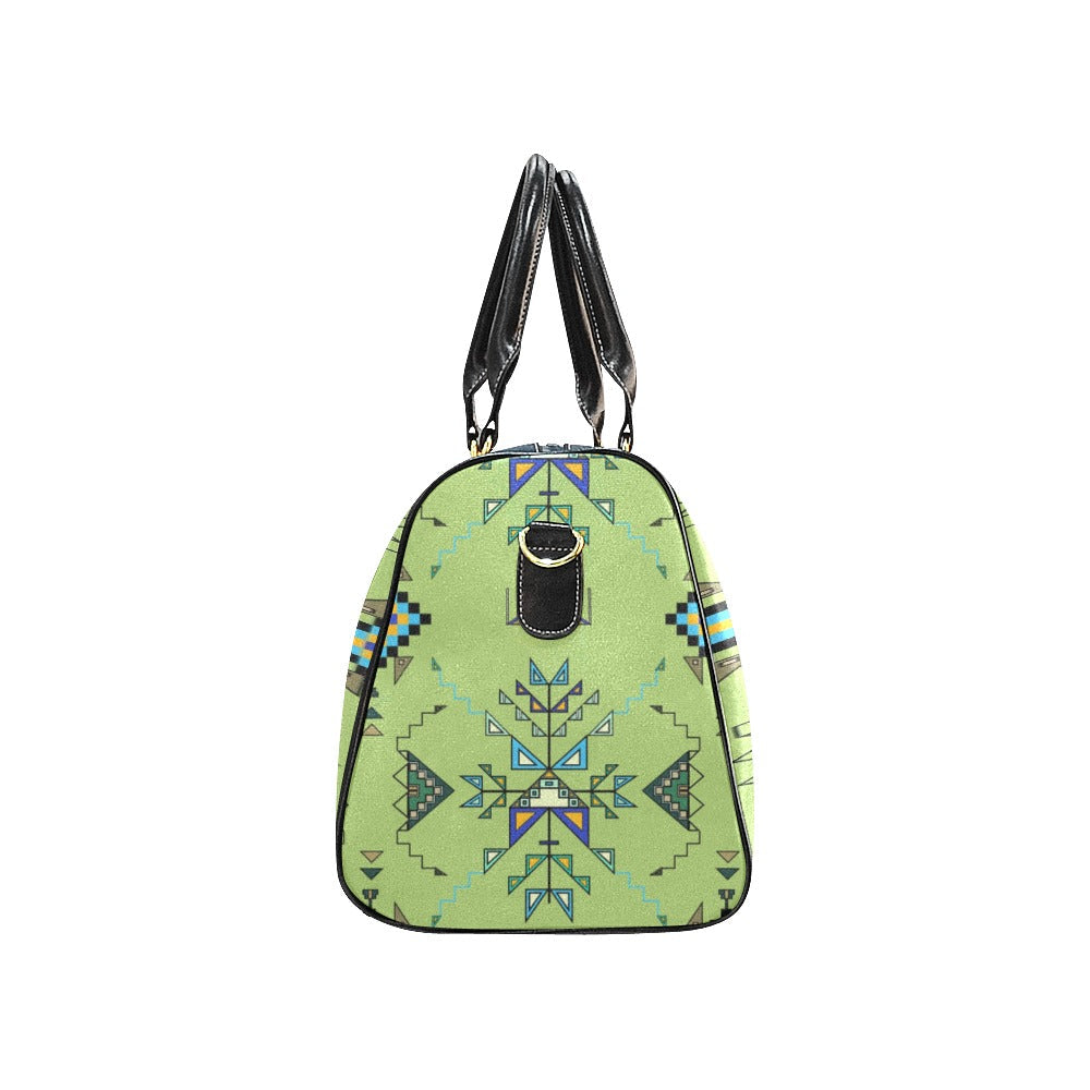 Bear Shield Green Small Travel Bag