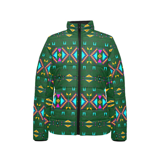 Rite of Passage Squash Leaf Stand Collar Jacket