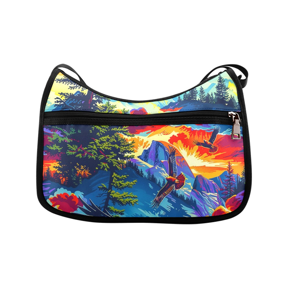 Hunting Hawks Crossbody Bag