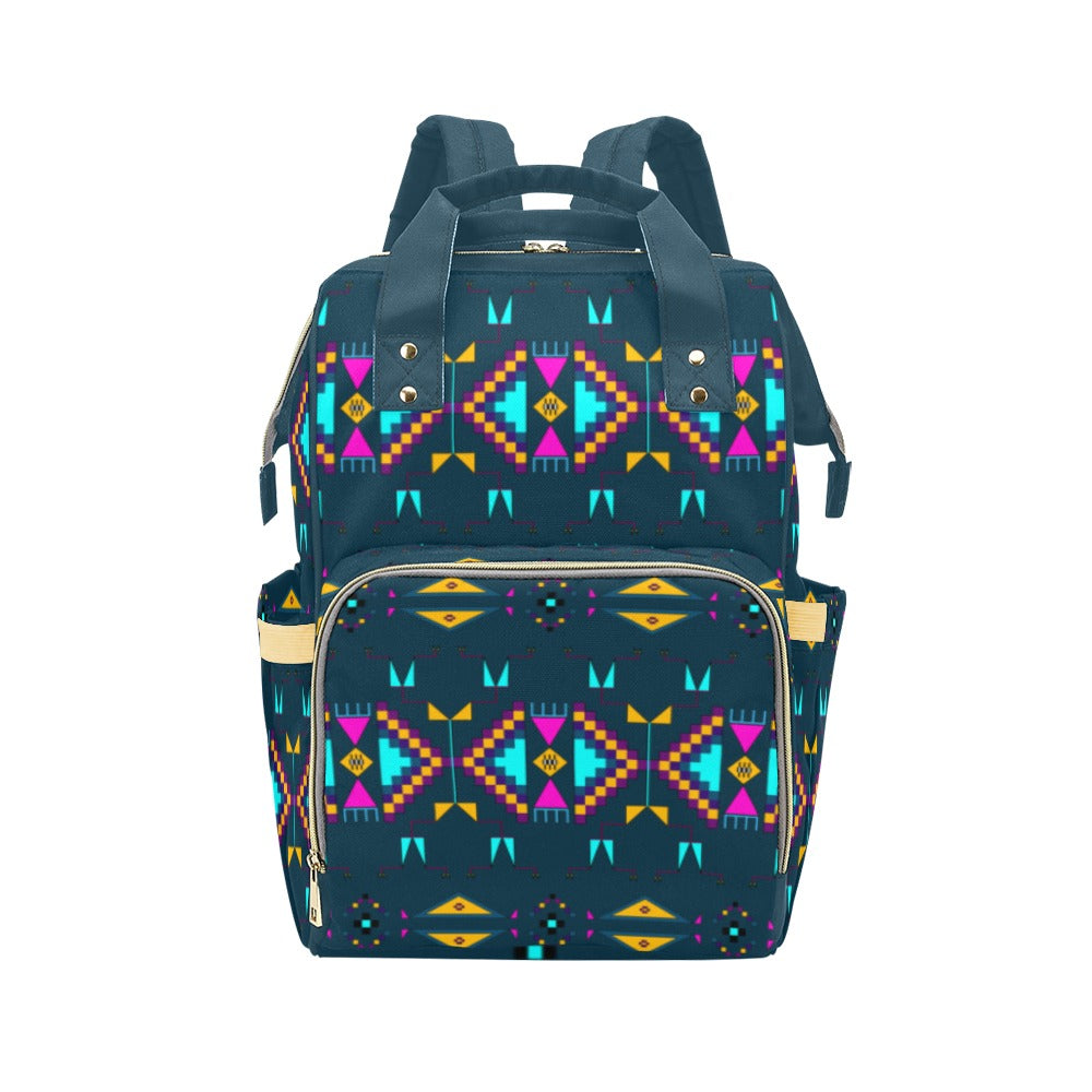 Rite of Passage Dark Teal Multi-Function Diaper Backpack