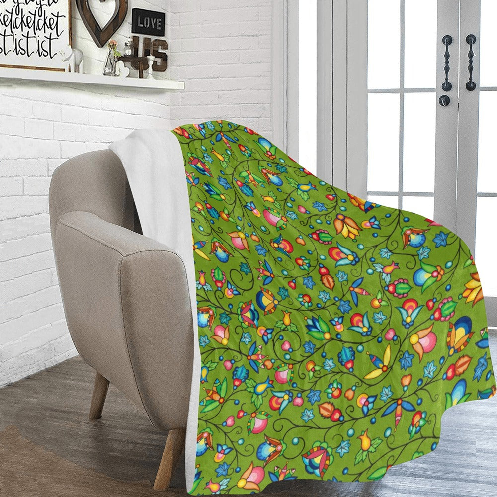 Prairie Plains Spirit Sweetgrass X-Large Micro Fleece Blanket