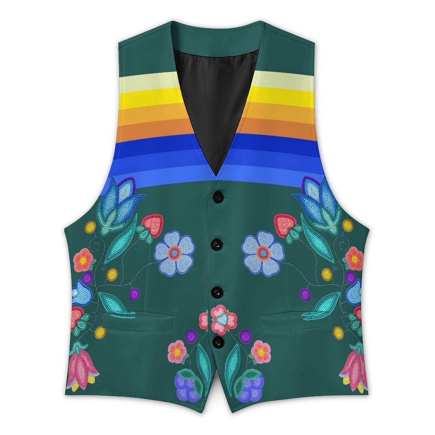 Bear Harvester Men's Sleeveless Suit Vest