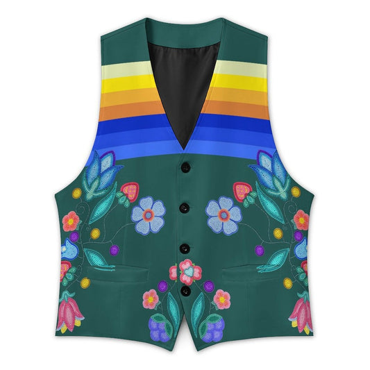 Bear Harvester Men's Sleeveless Suit Vest