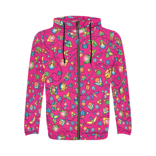 Prairie Plains Spirit Pink Zip Hoodie