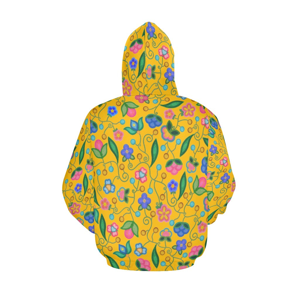 Skyberry Serenade Yellow Hoodie for Men