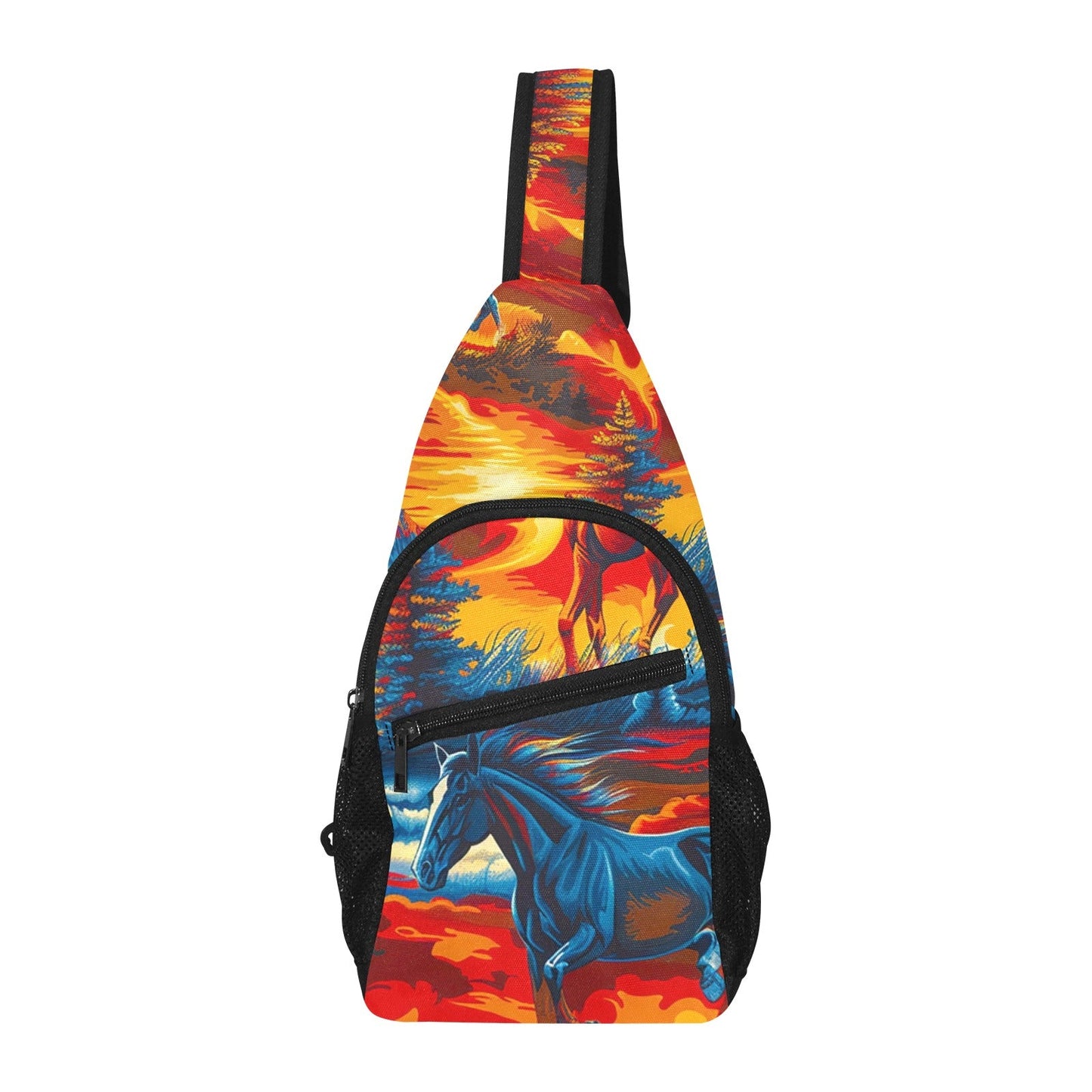 Wilds Horses 2 Chest Bag