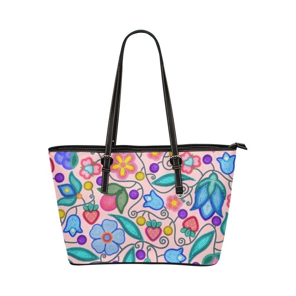 Sweet Offering Pink Leather Tote
