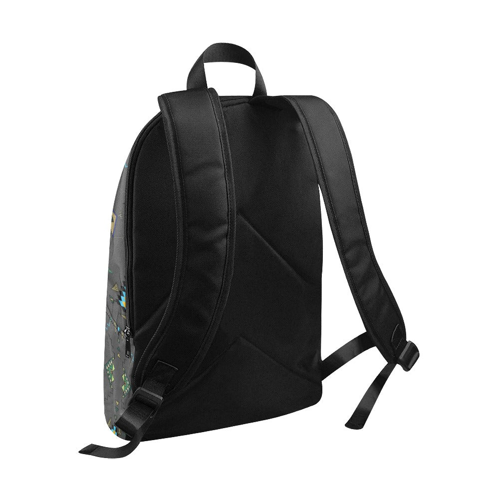 Bear Shield Dark Gray Backpack