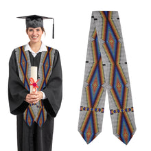 Load image into Gallery viewer, Diamond in the Bluff White Graduation Stole
