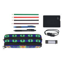 Load image into Gallery viewer, Dreams Of Ancestors Indigo Shade Pencil Pouch
