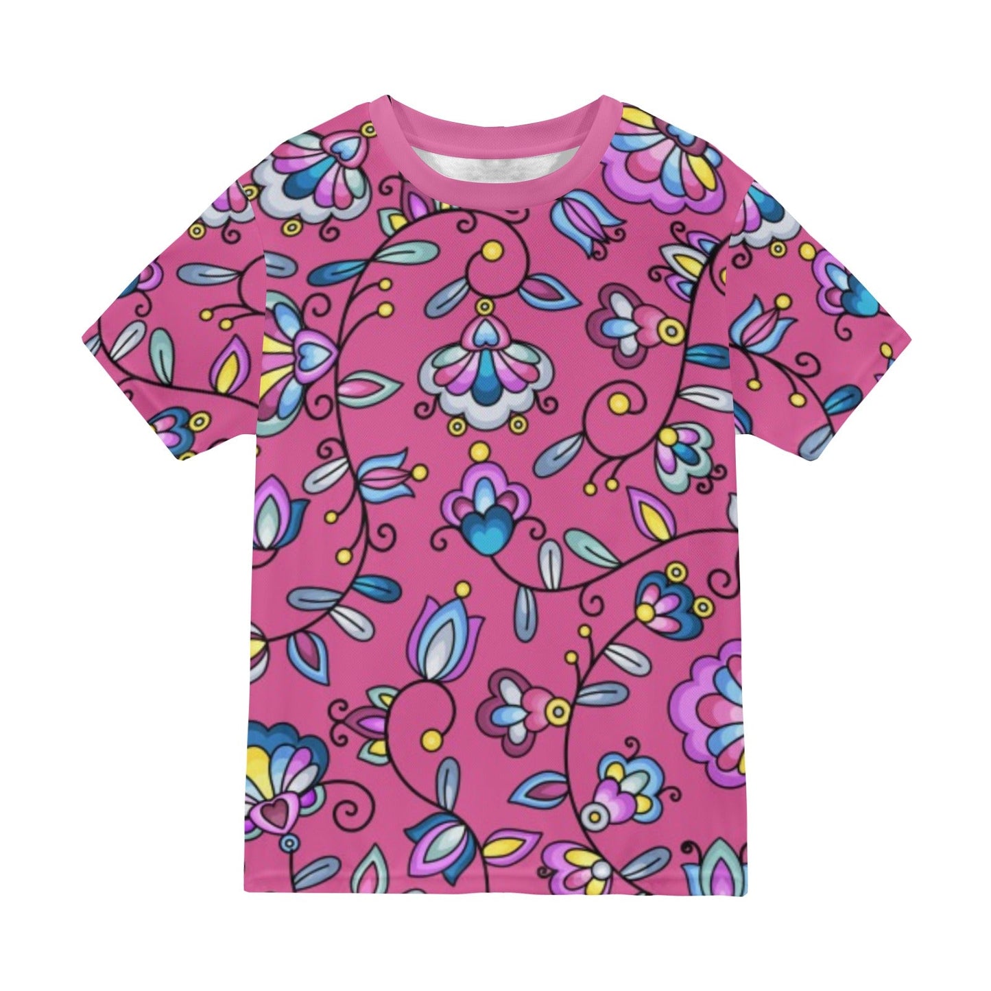 Autumn Bundle Blessing Pink T-shirt for Men