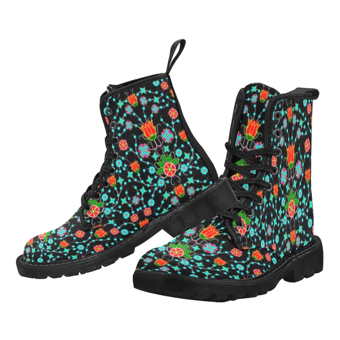 Floral Damask Upgrade Boots