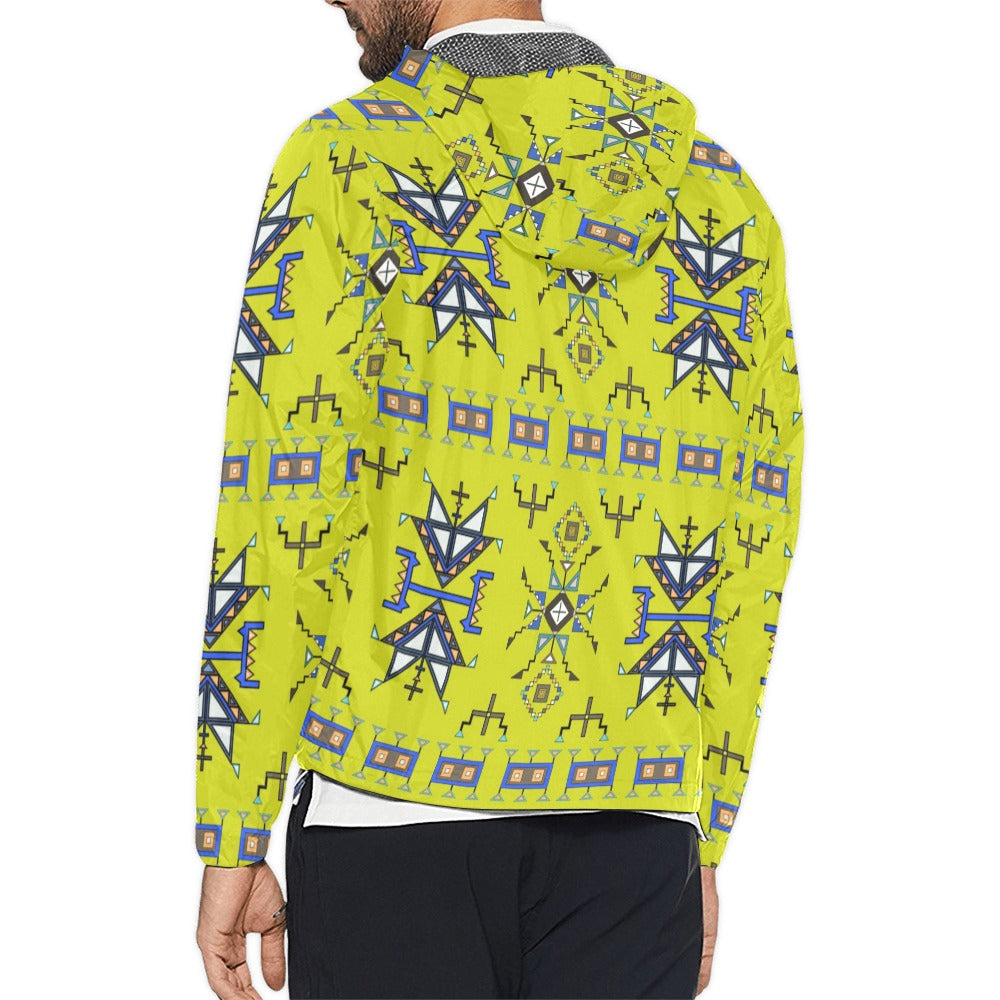 Eagle Strike Lime Men's Windbreaker