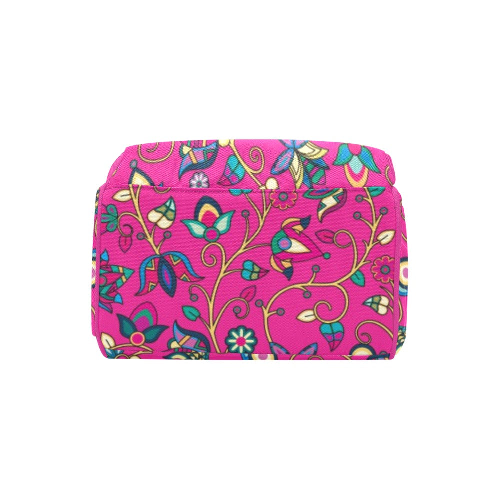 Thorny Path Pink Multi-Function Diaper Backpack
