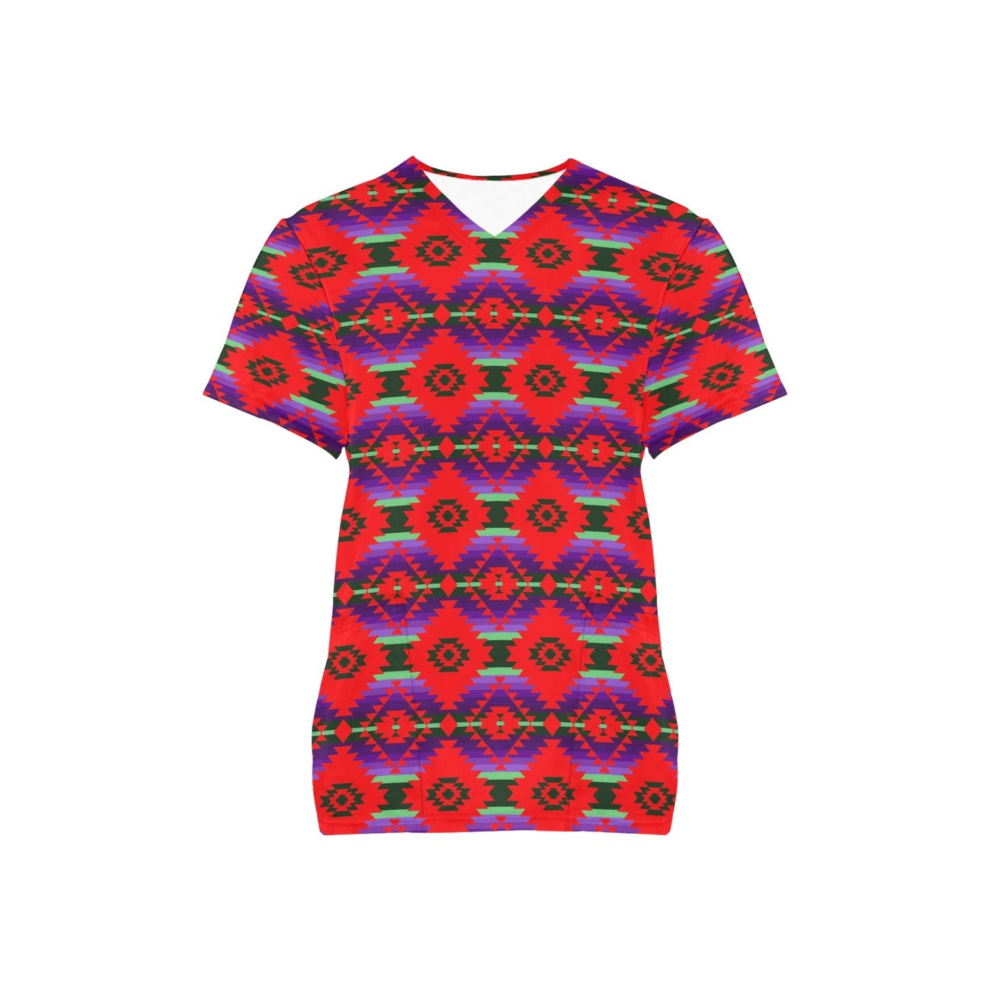 Cree Confederacy Scrub Top