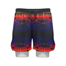 Load image into Gallery viewer, Two Worlds Apart Men&#39;s Sports Shorts with Compression Liner
