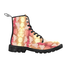 Load image into Gallery viewer, Butterfly and Roses on Geometric Boots for Men
