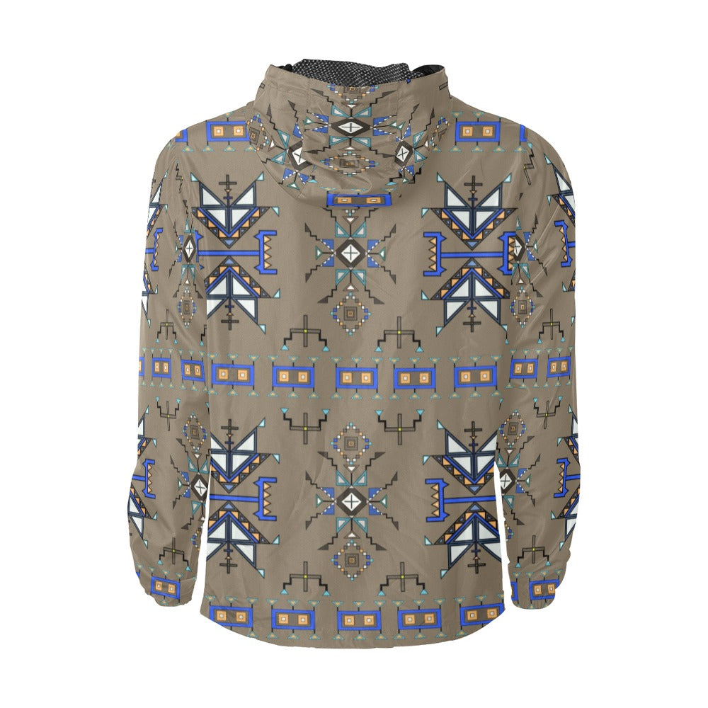 Eagle Strike Brown Men's Windbreaker