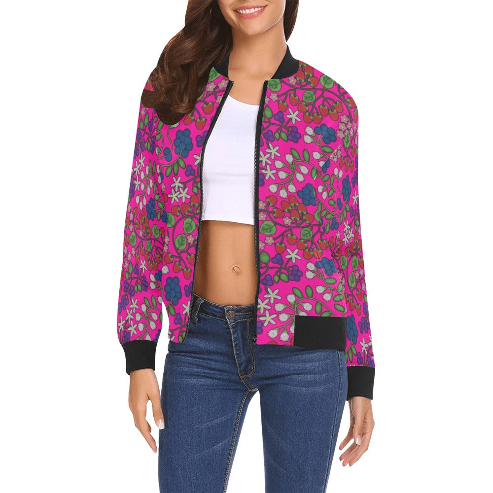 Takwakin Harvest Blush Bomber Jacket for Women