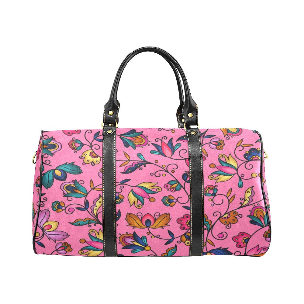 Copper Prairie Petals Pink Small Travel Bag