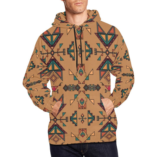 Arrow Dawn Brown Hoodie for Men