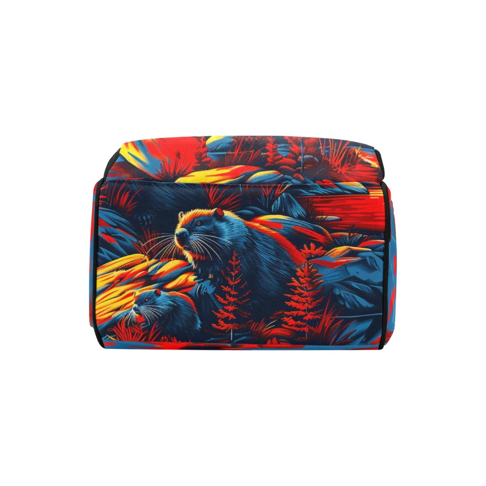 Bundle of Beavers Diaper Bag