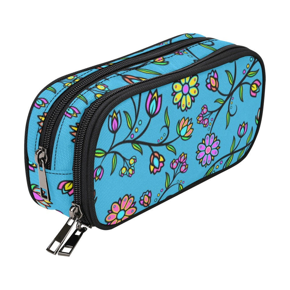 Cosmic Whisper Pastel Rainy Horizon Pencil Pouch