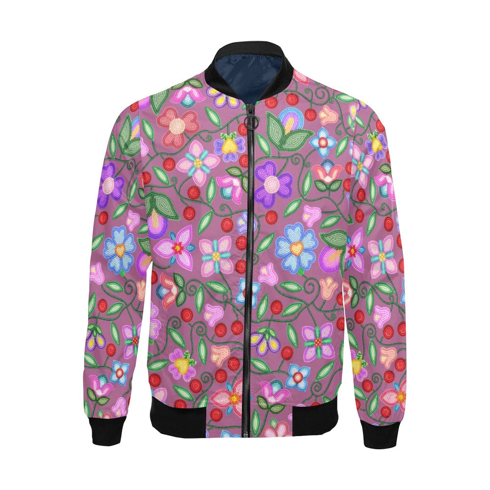 Petal Harmony Bomber Jacket