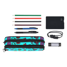 Load image into Gallery viewer, Nature&#39;s Nexus Turquoise Pencil Pouch
