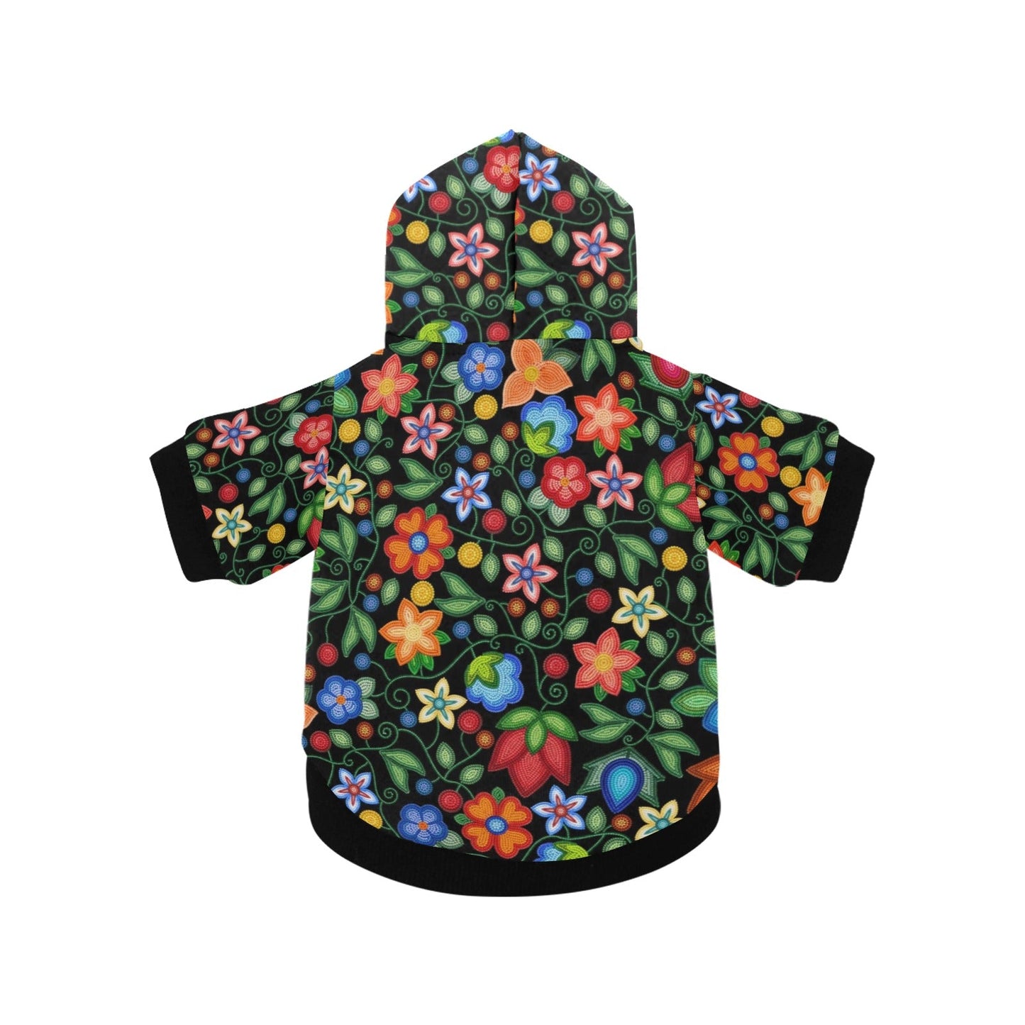 Morning Harmony Black Pet Hoodie