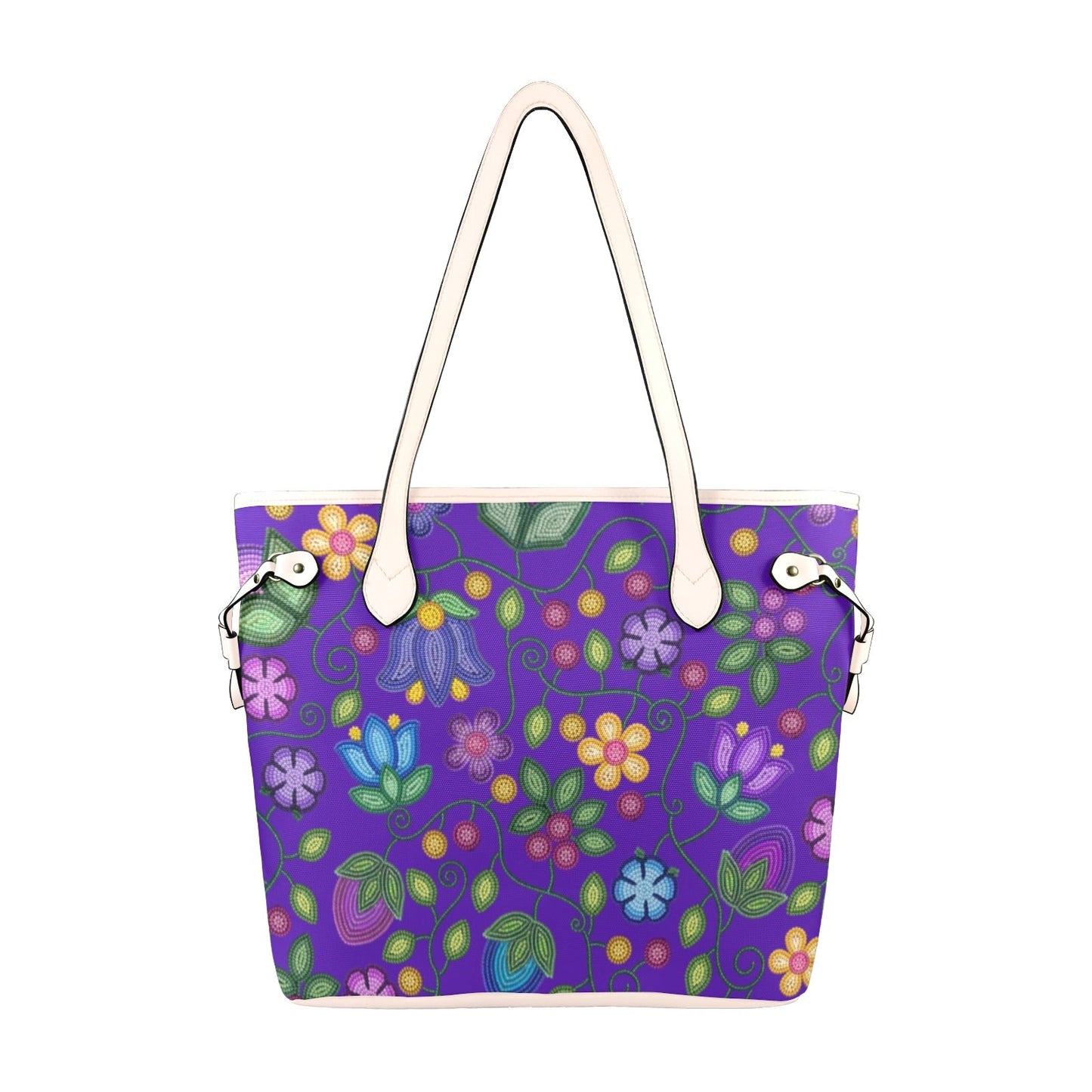 Bloom Uplift Indigo Clover Canvas Tote